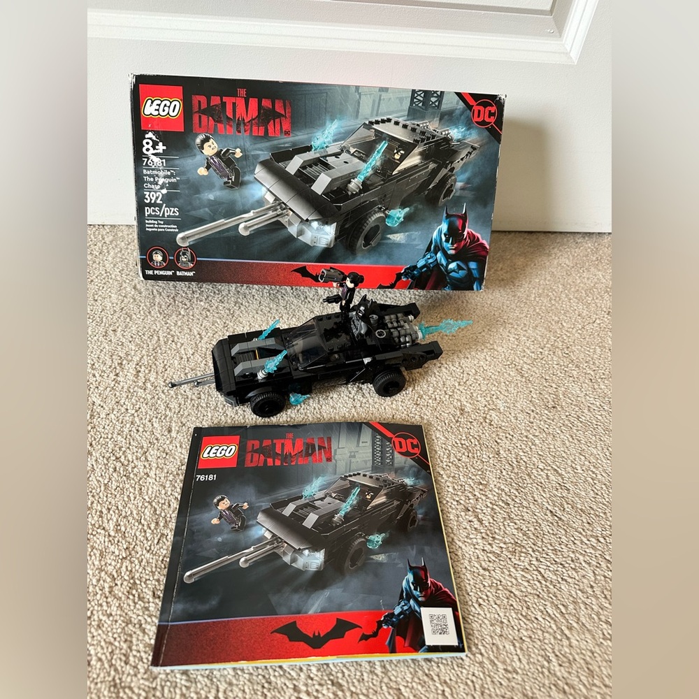 LEGO DC Batman Batmobile: The Penguin Chase Building Set Toy 76181